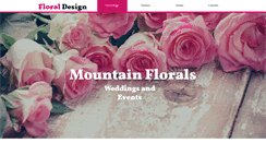 Desktop Screenshot of mountainflorals.com
